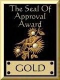 Gold Award Image : Your Content, Design, Layout, Graphics, and Overall appearance is Outstanding! Therefore, it is my honor to present you with The Seal Of Approval Golden Award.   