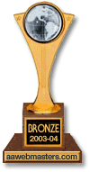  AAWM Bronze Award Image : We see all the hard work and dedication that you have put into constructing your web site and your efforts are well deserved.