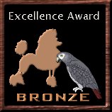 Bronze Award Image :  Congratulations! Your site The Cooking Inn has been reviewed by me. I am pleased to announce that your site has won our Bronze Award. This award is given to outstanding Web Pages and recognizes the hard work that was put into the development of your web site.   
