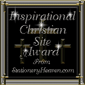 Inspirational Award Image : Congratulations : ))) You have a wonderful site!!! We enjoyed visiting some of your links and browsing your web site 