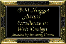 Gold Award Image : Congratulations : ))) You have a wonderful site!!! We enjoyed visiting some of your links and browsing your web site 
