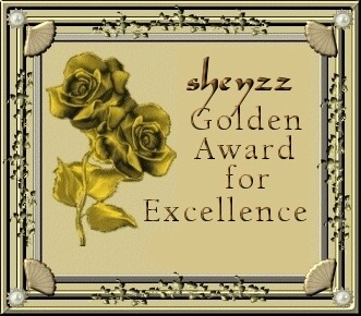 Golden Award Image : I have visited your wonderful site and am pleased to send you this award. Shey  