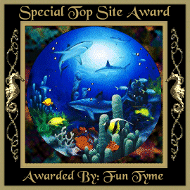  Special Top Site Award Image : Congratulations!!!!! We decided that you and your site go beyond the norm. 