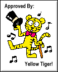  Yellow Tiger Award Image : You have a special web site.  I am honored to give you my little award.  You deserve it! 